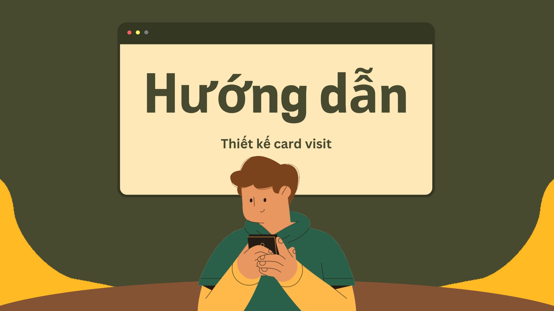 Hướng dẫn thiết kế card vist thông minh